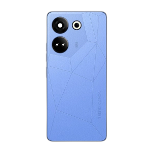 Tecno Camon 20 Housing Middle Frame With Side Button and Replacement Battery Back Door For Camon 20 - Blue