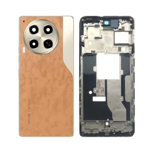 Tecno Camon 30 Rear Complete Body Casing Housing Replacement For Camon 30 - Brown