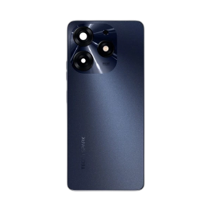 Tecno Spark 10 Pro Housing Middle Frame With Side Button and Replacement Battery Back Door For Spark 10 Pro - Black