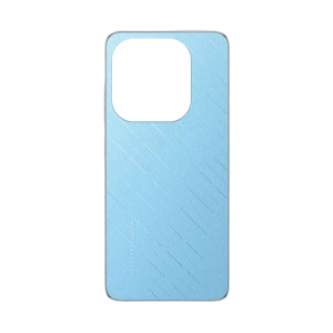 Tecno Spark 20 Housing Middle Frame With Side Button and Replacement Battery Back Door For Spark 20 - Blue