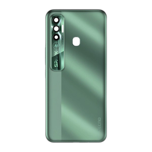 Tecno Spark 7 Pro Rear Back Body Casing Housing Replacement Battery Back Door With Side Buttons And Camera Lens For Spark 7 Pro - Green