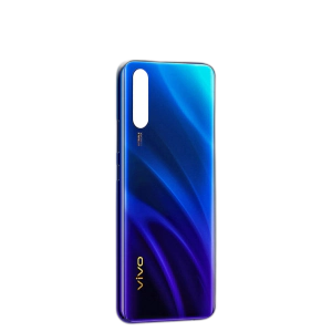 Vivo S1 Housing Middle Frame With Side Button and Camera Lens Body Casing Replacement For S1 - Dark blue