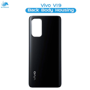 Vivo V19 Rear Back Body Casing Housing Replacement Battery Back Door For Vivo V19 - Black