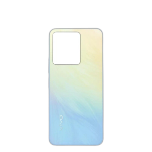 Vivo Y22 Housing Middle Frame With Side Button and Camera Lens Body Casing Replacement For Y22 - Yellow