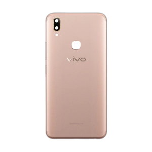 Vivo Y85 Rear Back Body Casing Housing Replacement Battery Back Door With Side Buttons And Camera Lens For Vivo Y85 - Golden