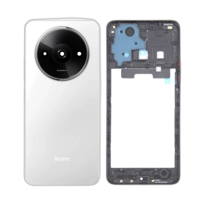 Xiaomi Redmi A3 Rear Complete Body Casing Housing Replacement For Redmi A3 - White