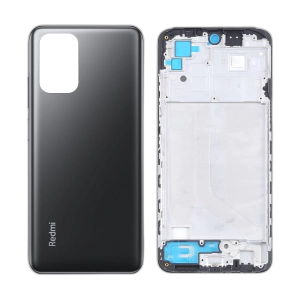 Xiaomi Redmi Note 10s Rear Complete Body Casing Housing Replacement For Redmi Note 10s - Black