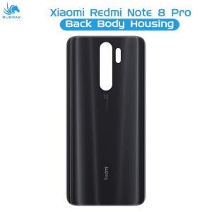 Xiaomi Redmi Note 8 Pro Rear Back Body Casing Housing Replacement Battery Back Door For Xiaomi Redmi Note 8 Pro - Black
