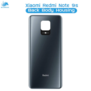 Xiaomi Redmi Note 9s Rear Back Body Casing Housing Replacement Battery Back Door For Xiaomi Redmi Note 9s - Grey