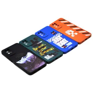 Infinix Note 8i Back Cover Multicolour Soft Printed Case For Note 8i