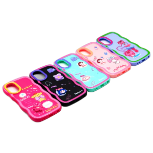 Oppo A18 - A38 Back Cover Fancy Wave Style Kitty Case For A18