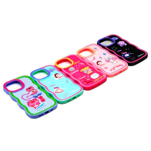 Apple iPhone 15 Pro Max Back Cover Fancy Wave Style Kitty Case For iPhone 15 Pro Max