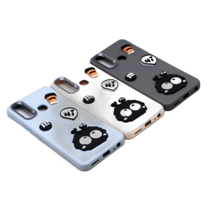 Vivo Y19 Back Cover Fancy Soft Ring Kitty Case For Y19