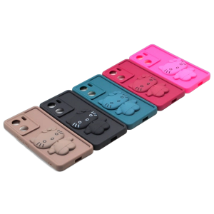 Vivo V29e Back Cover Fancy Soft Mirror Kitty Case For V29e