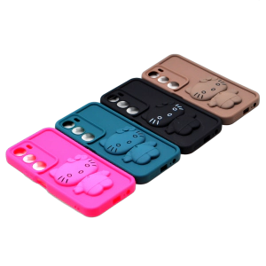 Vivo Y19s Back Cover Fancy Soft Mirror Kitty Case For Y19s