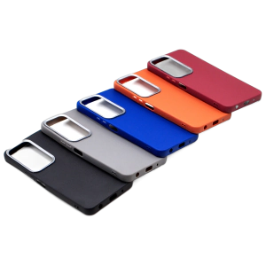 Vivo Y04 Back Cover Soft Ring Leather Texture Case For Y04