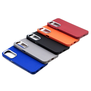 Samsung A16 Back Cover Soft Ring Leather Texture Case For Galaxy A16