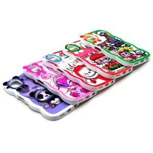 Samsung A04 Back Cover Fancy Wave Style Cartoon Printed Case For Galaxy A04