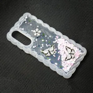 Vivo Y12 - Y15 - Y17 Back Cover Fancy Wave Style Glitter Case For Y12