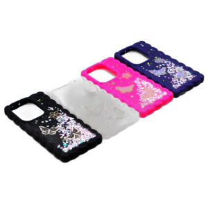 Xiaomi Redmi Note 13 Pro Back Cover Fancy Wave Style Glitter Case For Redmi Note 13 Pro