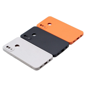 Samsung A20 Back Cover Spigen Leather Soft Case Back Cover For Galaxy A20