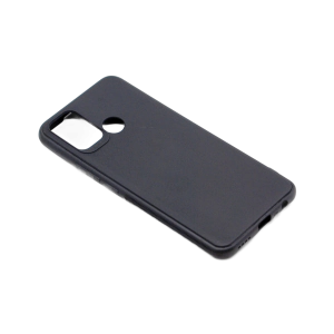 Realme 7i Back Cover Soft Plain Black Case For Realme 7i