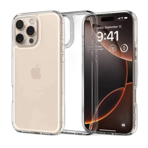 Apple iPhone 16 Pro Max Back Cover Transparent Soft Crystal Clear Case For iPhone 16 Pro Max