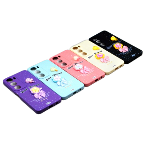 Vivo Y19s Back Cover Stylish Glitter Flower Fancy Case For Y19s