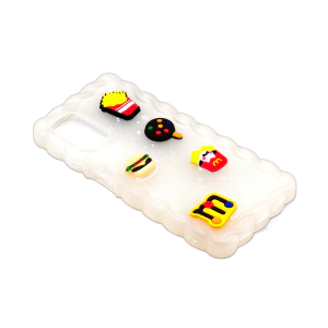 Samsung A13 Back Cover Fancy Wave Style Glitter Case For Galaxy A13