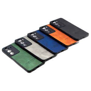 Realme C75 Back Cover Multicolour Soft Leather Case For C75