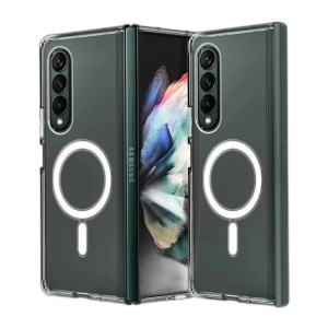 Samsung Z Fold 3 Back Cover Magnatic Magsafe Transparent Case For Galaxy Z Fold 3