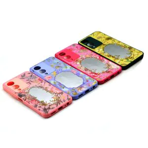 Vivo Y17s Back Cover Fancy Mirror Style Glitter Case