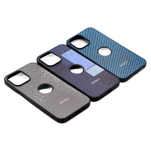 Apple iPhone 13 Pro Max Back Cover Soft Pitaka Leather Case