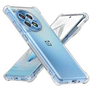 OnePlus 12R Back Cover Transparent Extra Bumper Anti Shock Soft Crystal Clear Case For 1+12R