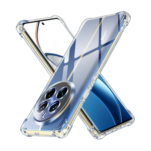 Realme 12 Pro Plus Back Cover Transparent Extra Bumper Anti Shock Soft Crystal Clear Case