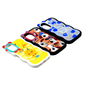 Vivo Y20 - Y20s Y20A Y12s Y12A Back Cover Fancy Wave Style Printed Case
