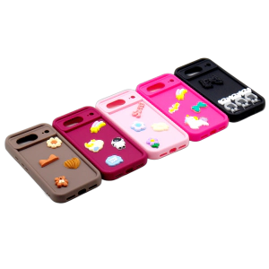 Google Pixel 8 Back Cover Multicolour Soft Kitty Case