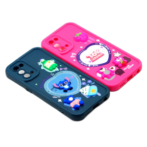 Oppo Reno 5 Back Cover Multicolour Soft Kitty Case