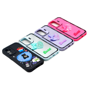 Oppo Reno 6 Back Cover Multicolour Soft Kitty Case