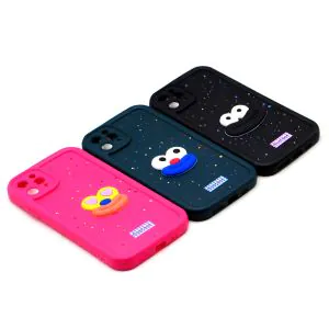 Apple iPhone 11 Pro Max Back Cover Multicolour Soft Kitty Case