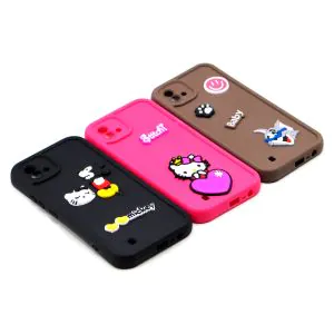 Realme C11 Back Cover Multicolour Soft Kitty Case