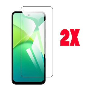 Infinix Smart 10 Plus Glass Protector Polish Screen Tempered For - 2Pcs