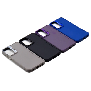 Samsung A15 Back Cover CASE PRO Soft Camera Stand For Galaxy