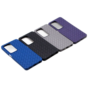Oppo A5 2025 Back Cover Soft Silicone Cube Case