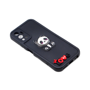 Infinix Hot 12 Back Cover Cute Kitty with Blinking Lights – Soft & Colorful Phone Case