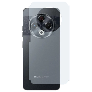 Tecno Spark 30 Back Protector Carbon Fiber Matte Soft Skin Sheet