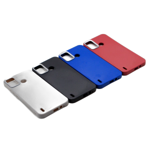 Tecno Spark 6 Go Back Cover Multicolour Soft Ring Leather Texture Case