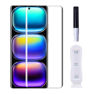 Infinix Hot 50 Pro Plus UV Tempered Glass Full Glue Screen Protector