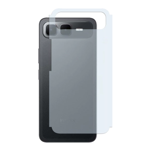 Infinix Smart 10 Plus Back Protector Carbon Fiber Matte Soft Skin Sheet