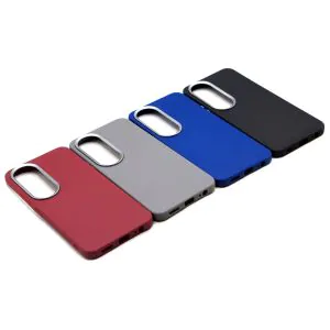 iTel S25 Back Cover Multicolour Soft Ring Leather Texture Case